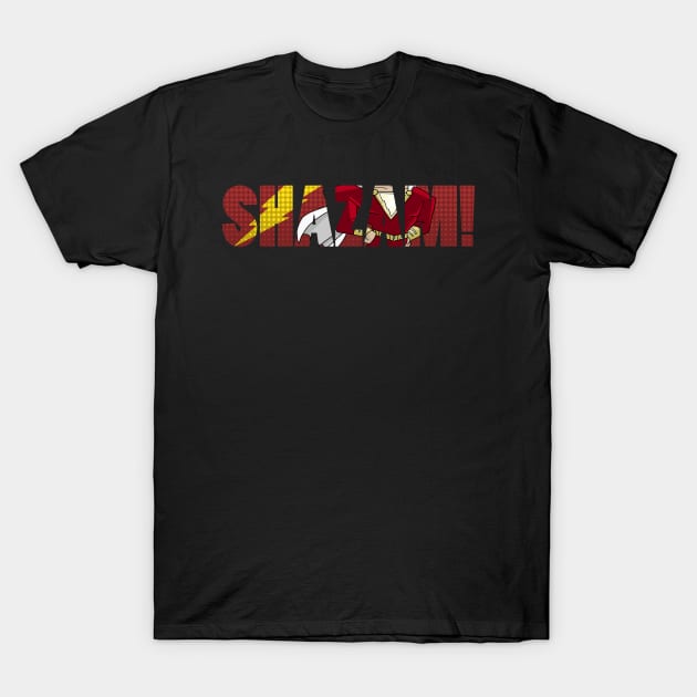 Shazam! T-Shirt by Tuckerjoneson13